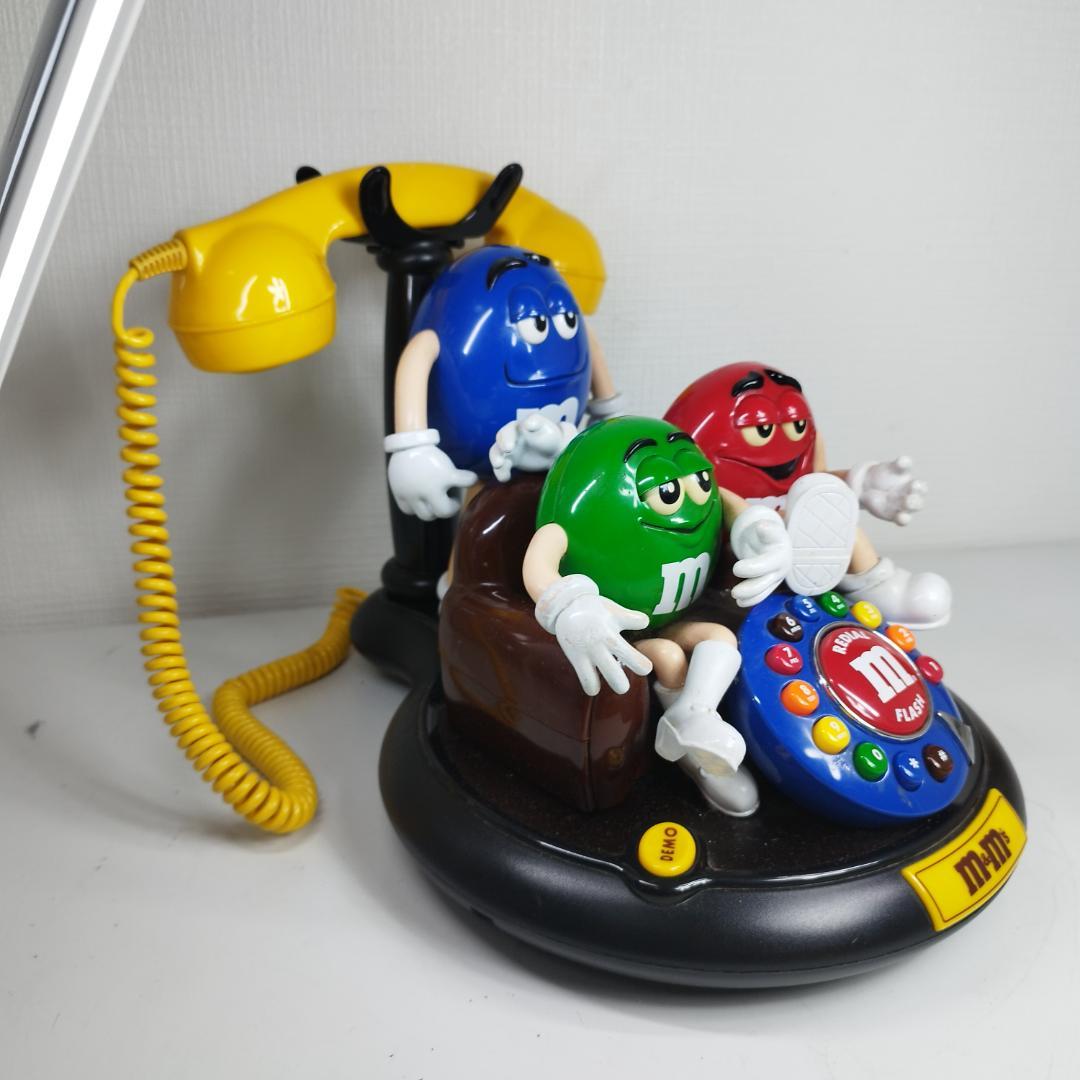 M&M's エムアンドエムズ 電話機 アメリカン雑貨 アンティーク 赤 IT94
