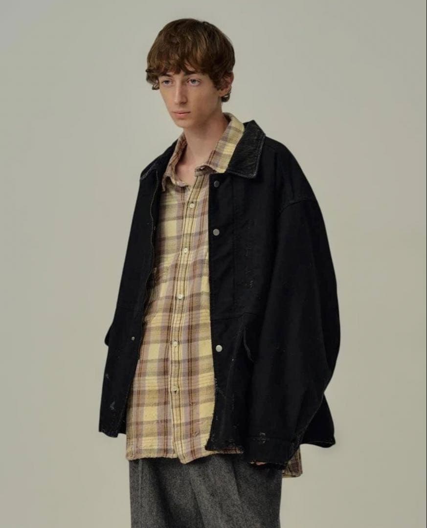 完売品【サイズ1】ANCELLM MOLESKIN WORK JACKET