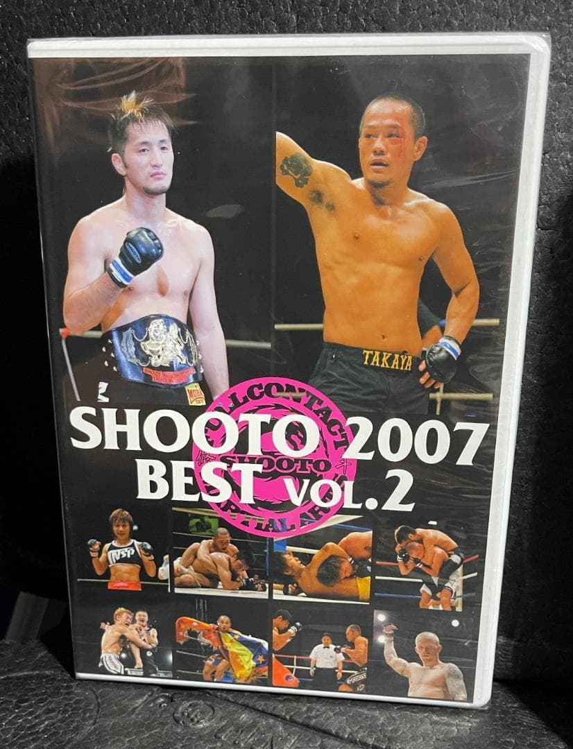♦︎新品DVD♦︎修斗2007 BEST vol.1&2 2本セットMMA格闘技