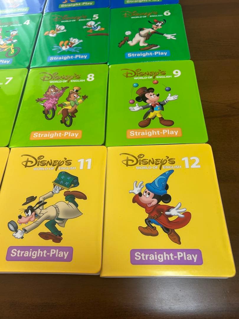 【美品】DWE ディズニー英語システム　ストレートプレイ　DVD全12巻 新子役
