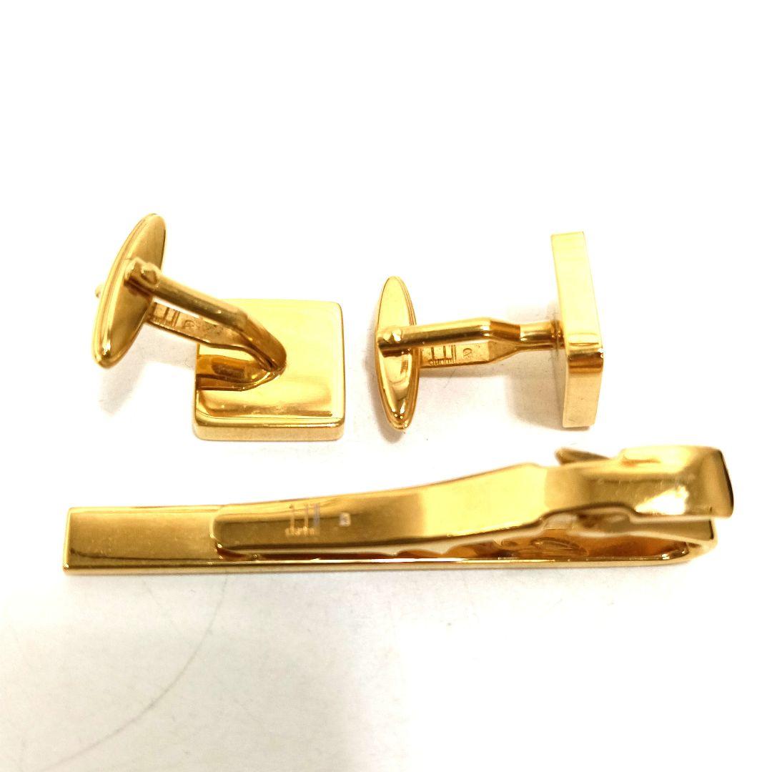 12-9-1 dunhill カフリンクス カフス ネクタイピン セット 箱付