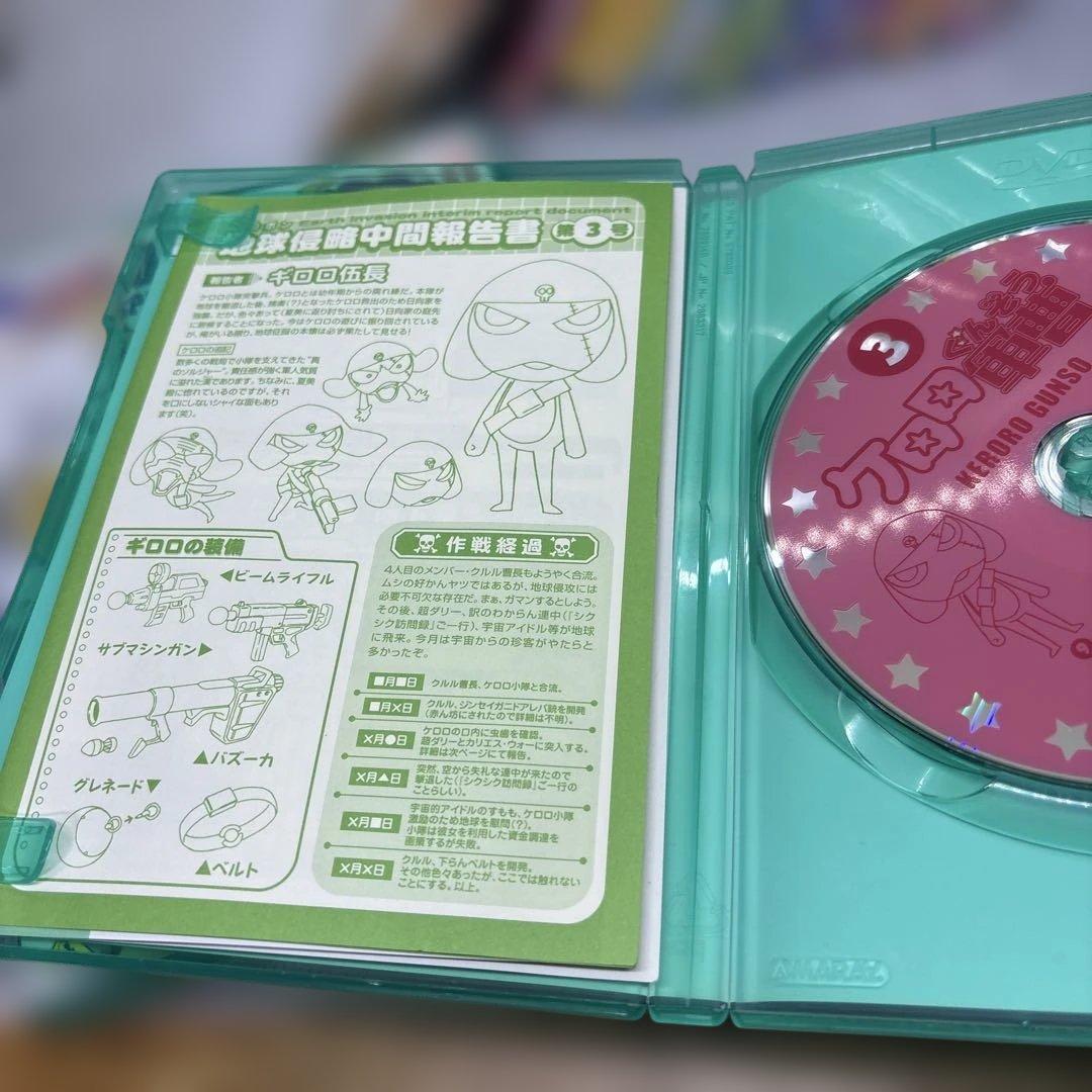 希少　中古＆未開封DVD ケロロ軍曹 1-12巻 セット 初回生産特典付き多数