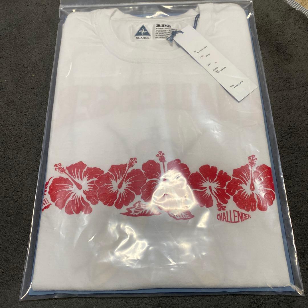 CHALLENGER HIBISCUS TEE WHITE XL 長瀬