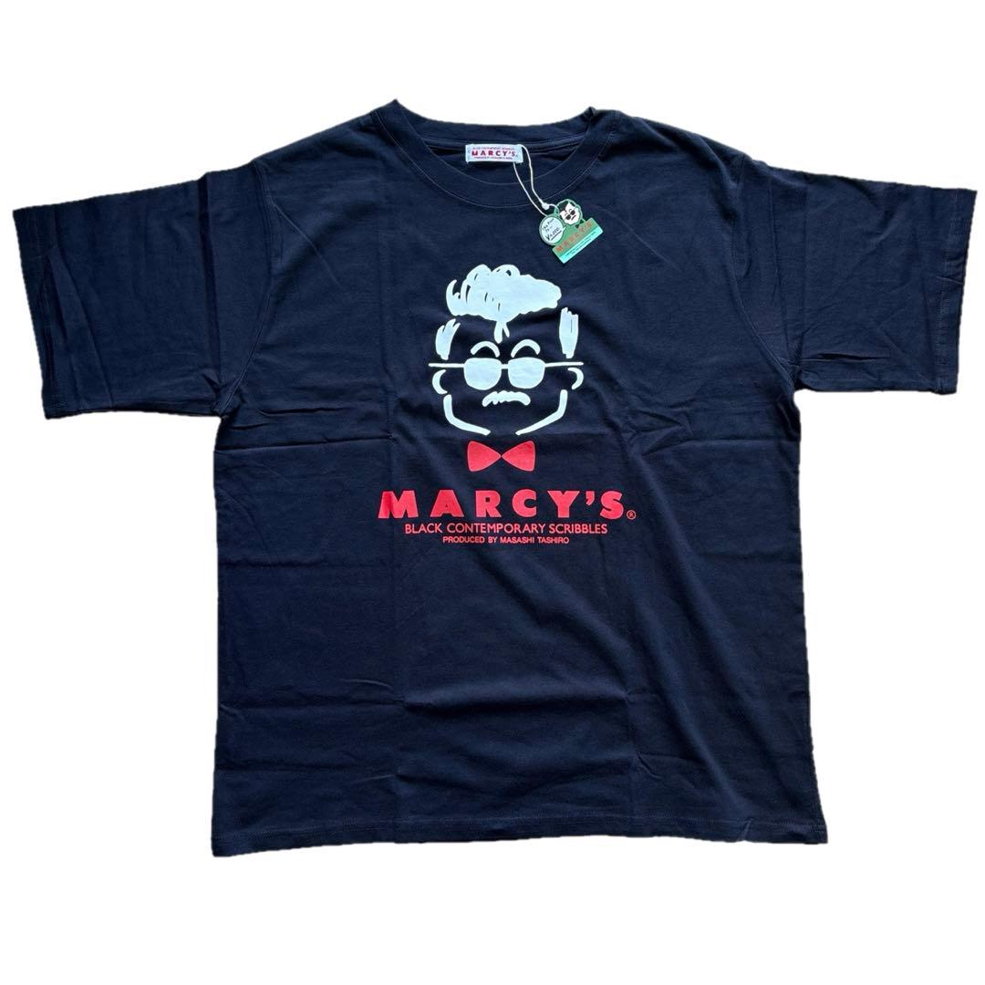 Tシャツ MARCY'S マーシーズ 田代まさし ブラック L タグ付き未使用品