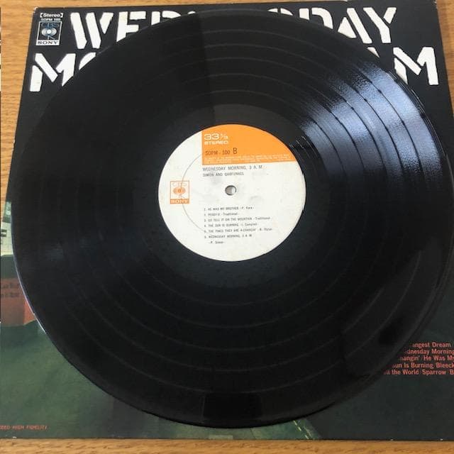 【LP】サイモン＆ガーファンクル『水曜の朝、午前3時』国内盤 d990y97