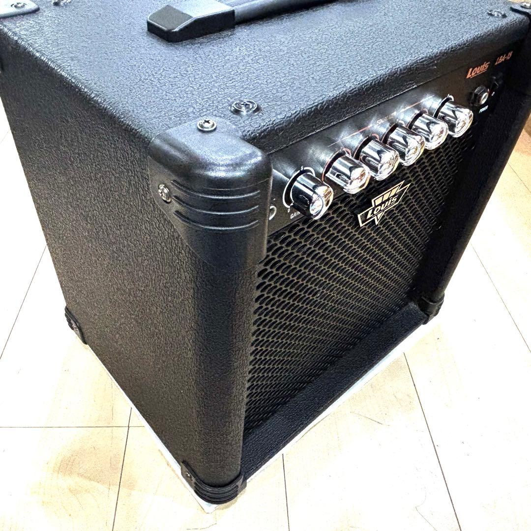 付属多数　Louis LBA-15　ベースアンプ　チューナー　YAMAHAマイク