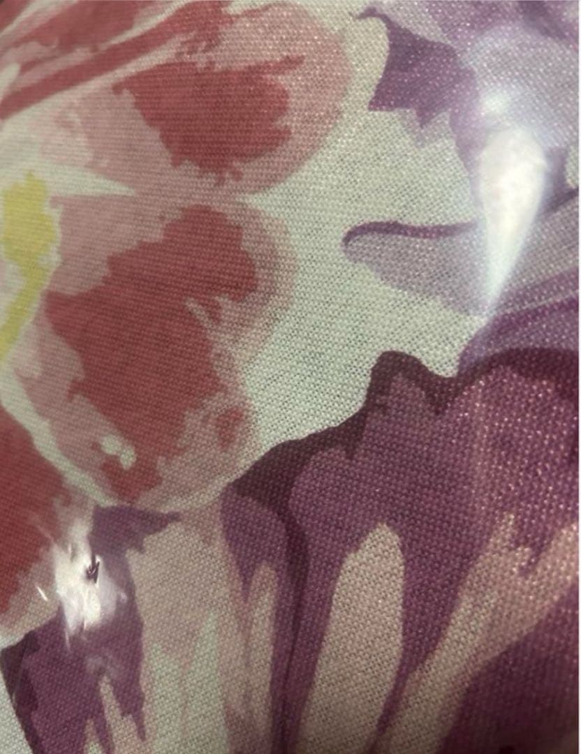 フランフラン　ドレープカーテン　新品　花柄　織りが綺麗　100×200 2枚