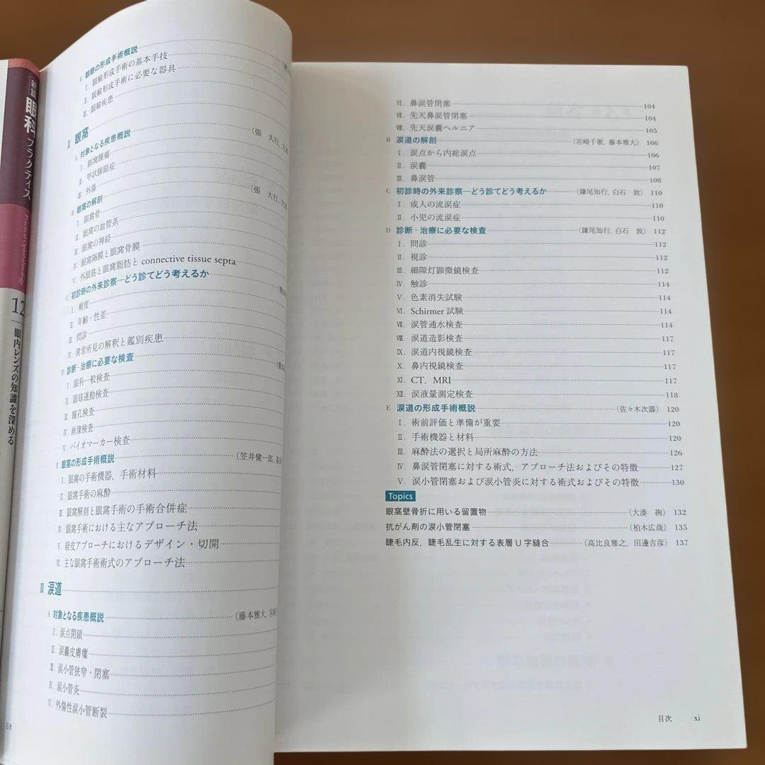 眼形成手術 眼瞼から涙器まで