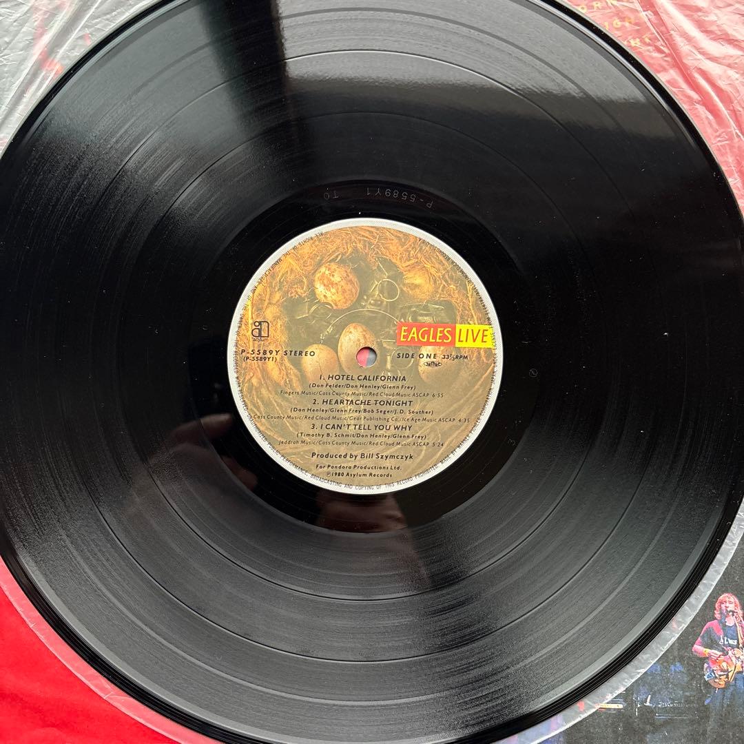 【イーグルス】【美盤2LP‼️】★ホテル・カリフォルニア★イーグルス ・ライヴ