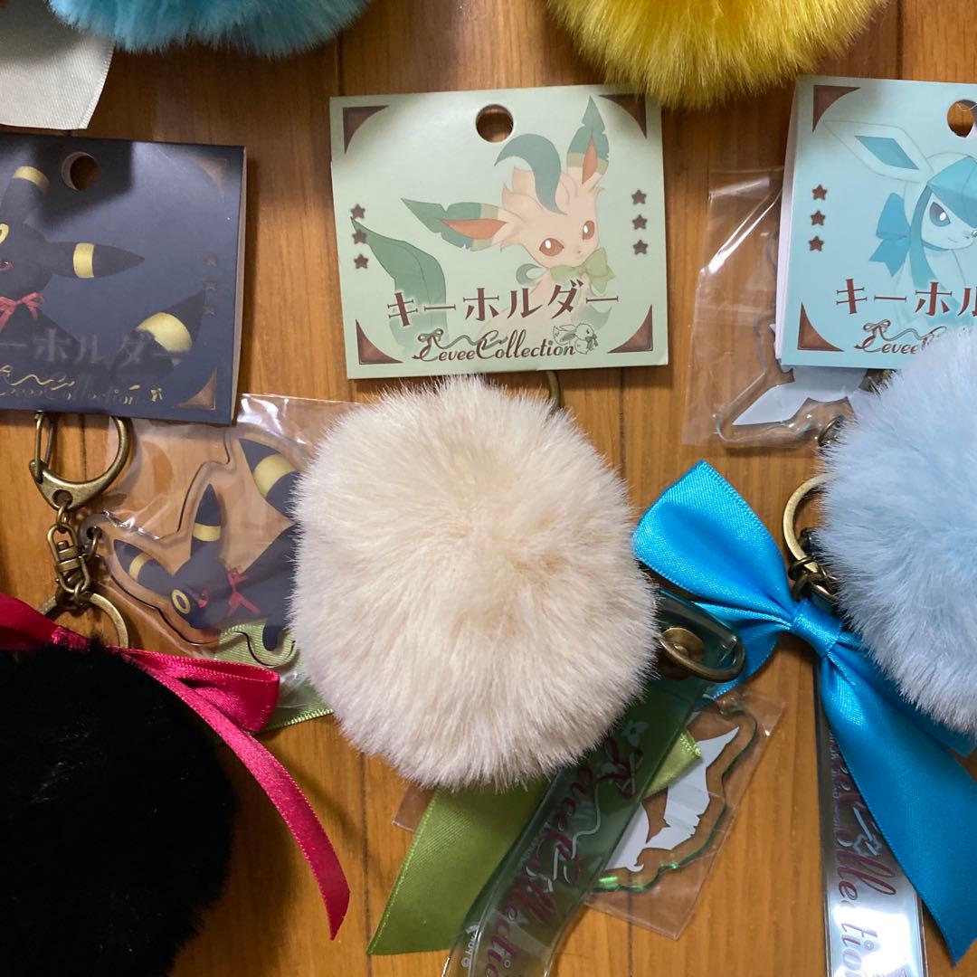 【E】キーホルダー Eevee Collection 全9種類コンプリートセット