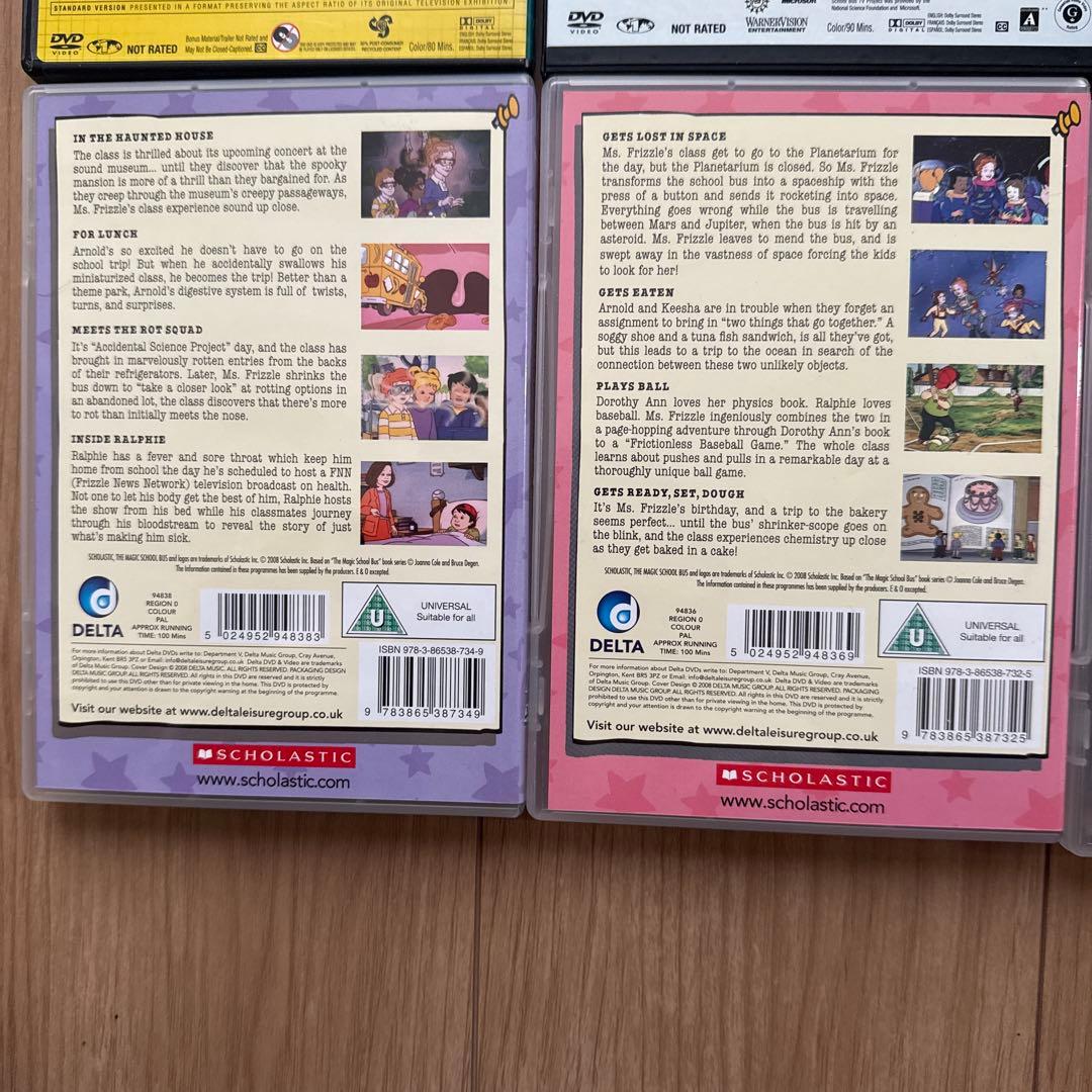 The Magic School BusマジックスクールバスDVD 12本セット