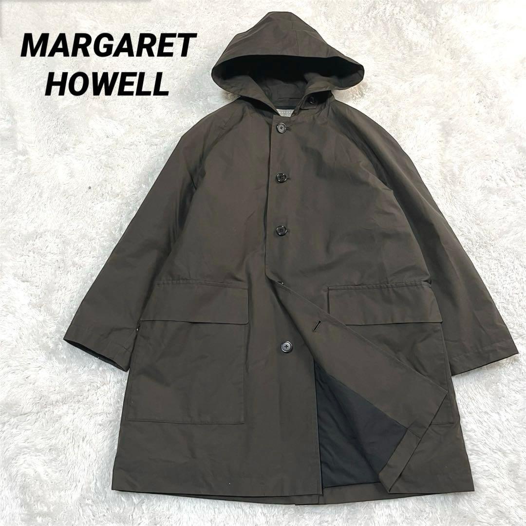 マーガレットハウエル　フーデット　モッズコート　中綿入り