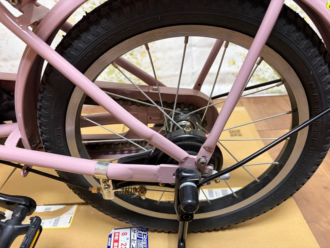 【miiko】ブリヂストン ビッケM 16インチ 補助輪付 ピンク 美品
