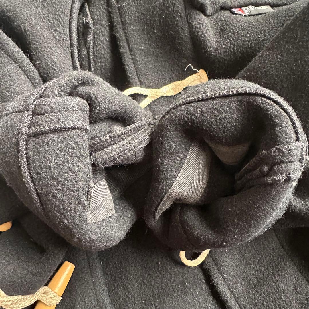 美品☆グローバーオール/ダッフルコート/MEN'S BIGI/ブラック/英国製