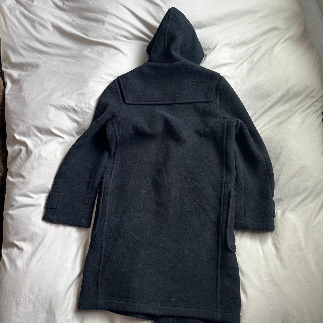 美品☆グローバーオール/ダッフルコート/MEN'S BIGI/ブラック/英国製