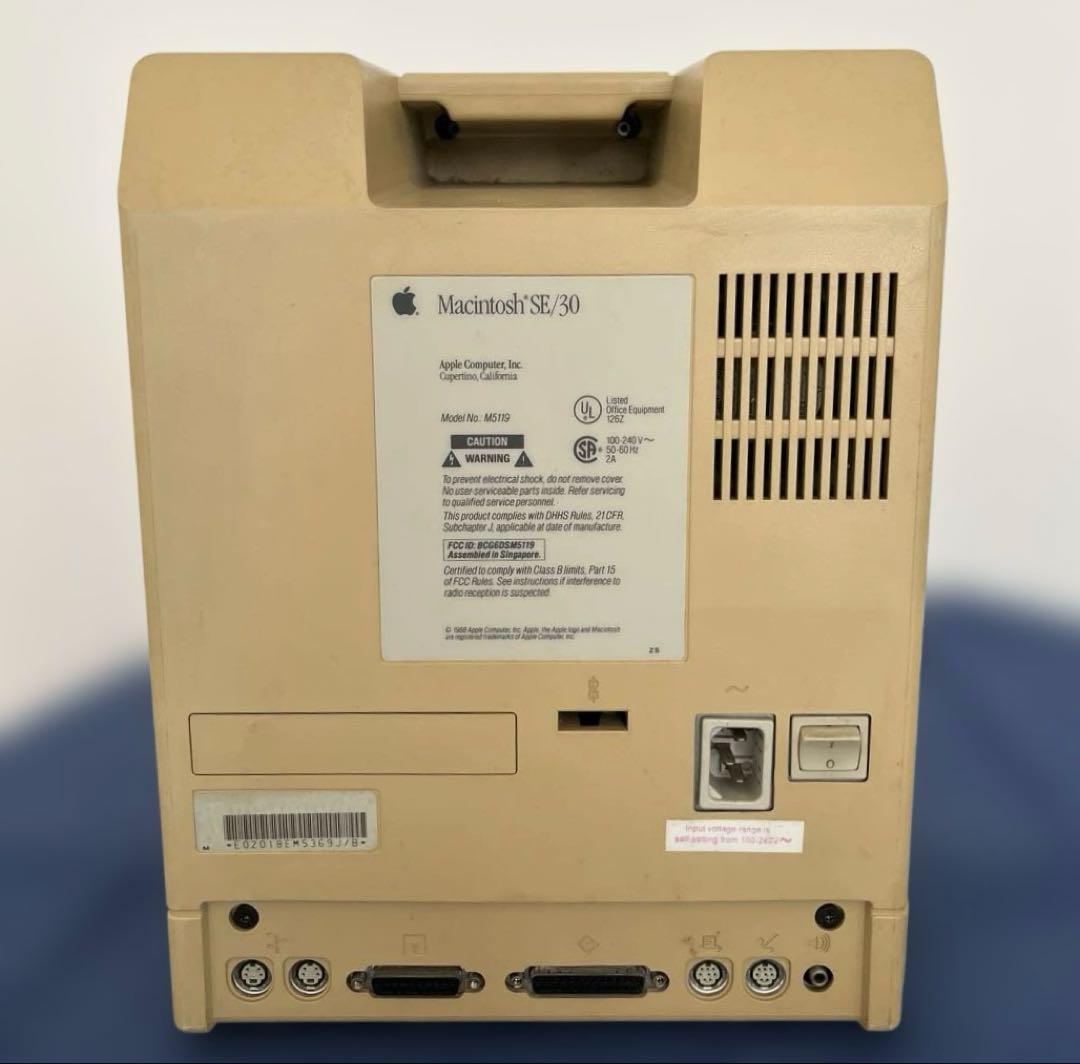 ★値下げ★Apple Macintosh SE/30 ジャンク品 ヴィンテージ