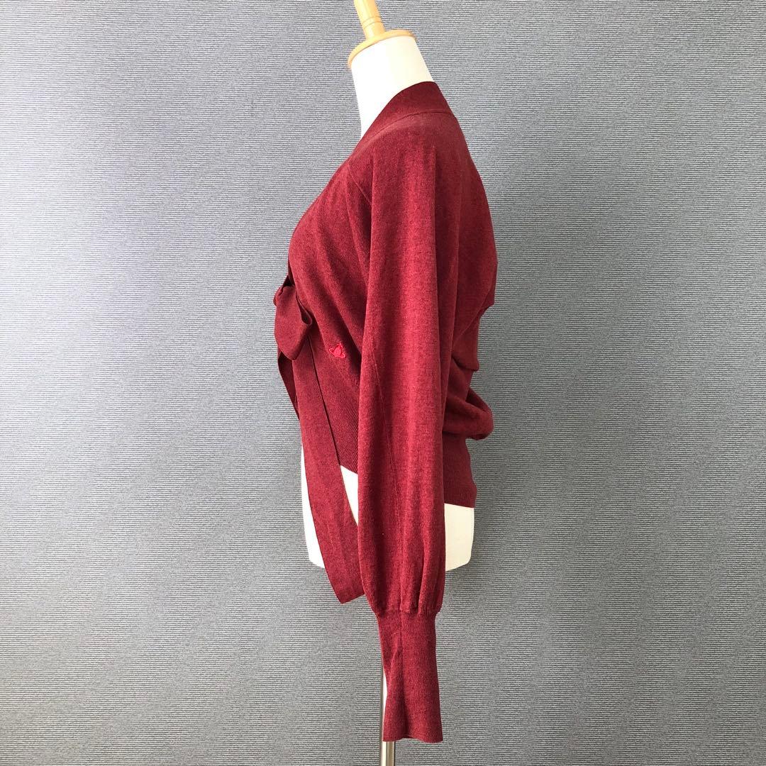 Vivienne Westwood RED LABEL リボン 変形カーディガン