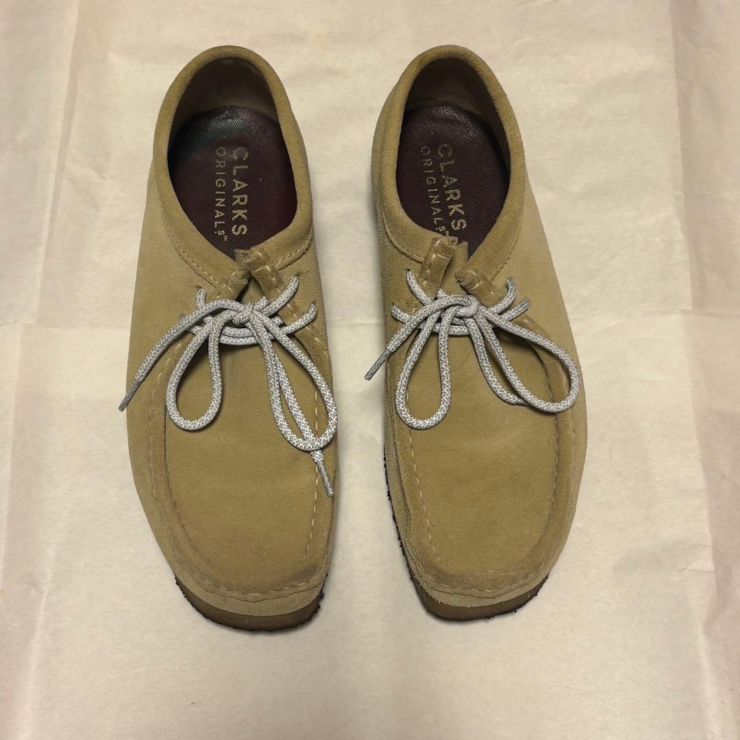 CLARKS ワラビー ベージュ 26cm