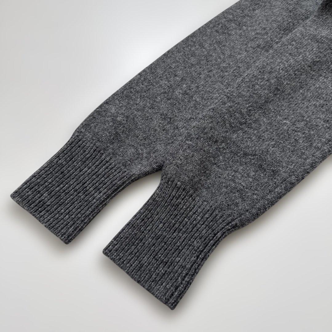 新品✨24AW ミラオーウェン ミドルゲージアンサンブルカーデ グレー系