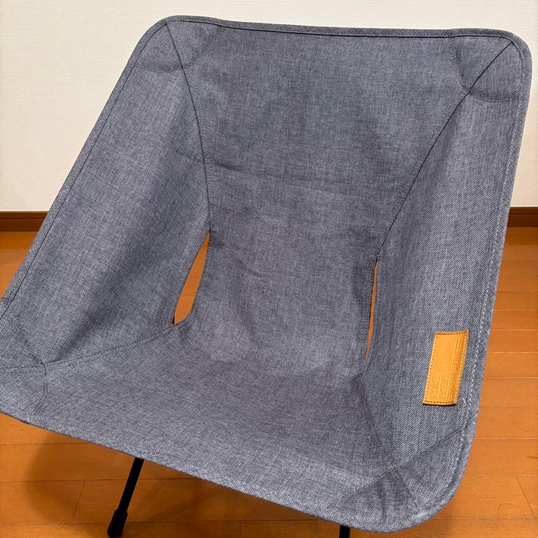 【２脚セット】Helinox コンフォート チェア スチールグレー＆ベージュ