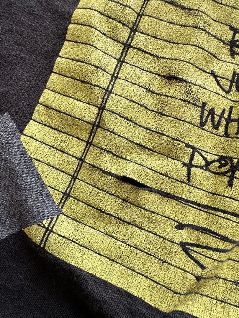 PEARL JAM “ALIVE”バンドTシャツ セットリスト　Hanes