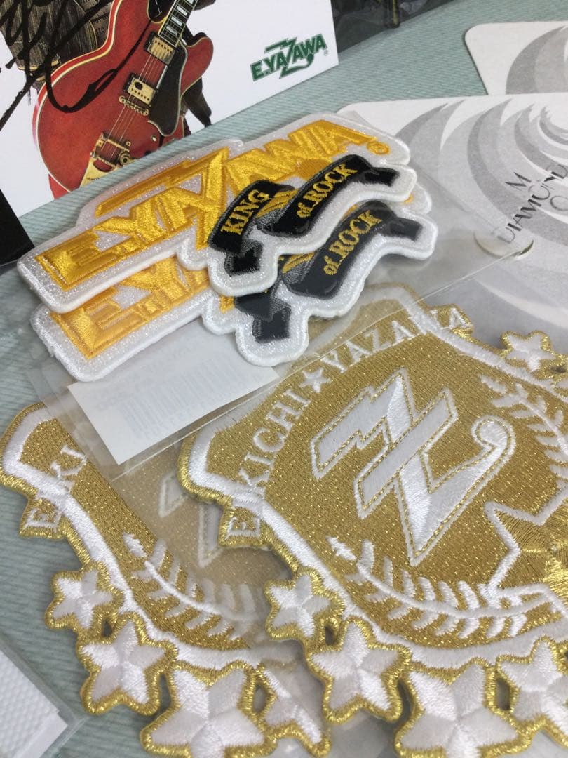 矢沢永吉 グッズ SET ステッカー ワッペン シール 等　E.YAZAWA
