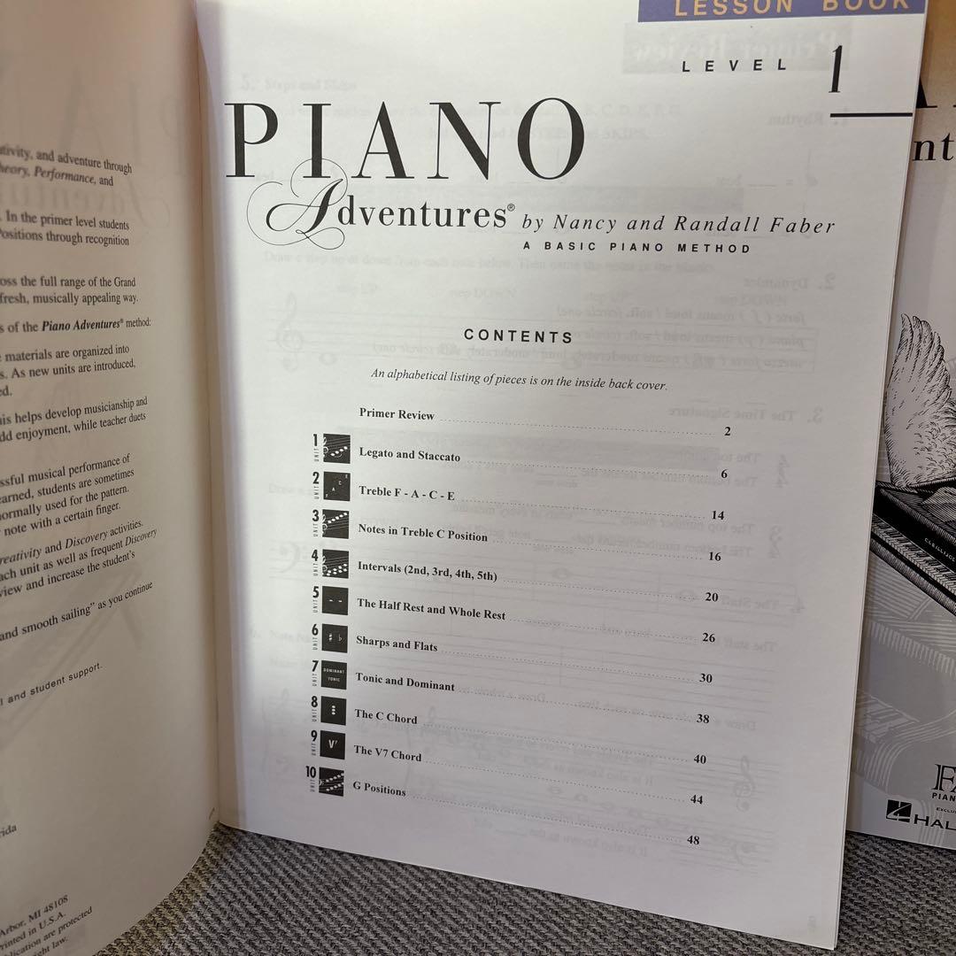 Piano Adventures ピアノ・アドヴェンチャーシリーズ　教本　7冊