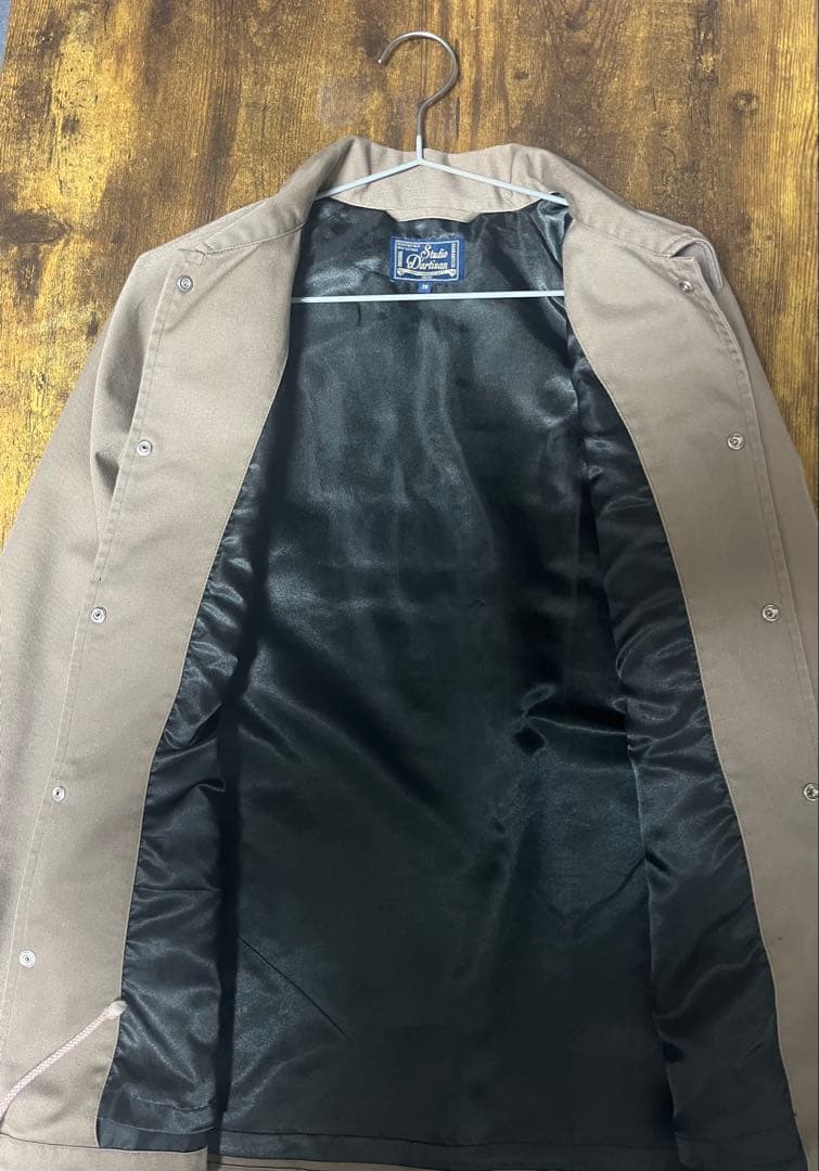 即完売STUDIO D'ARTISAN　コーチジャケット　ベージュサイズM