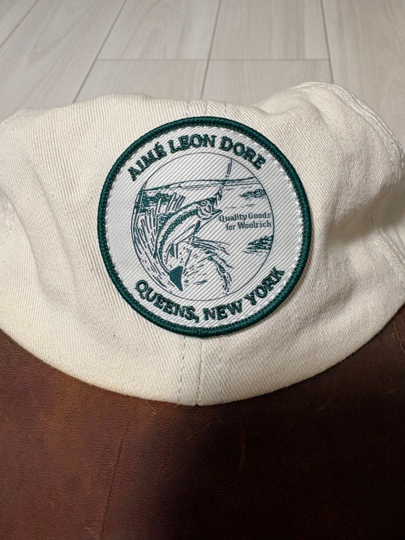 AIME LEON DORE woolrichコラボフィッシングキャップ