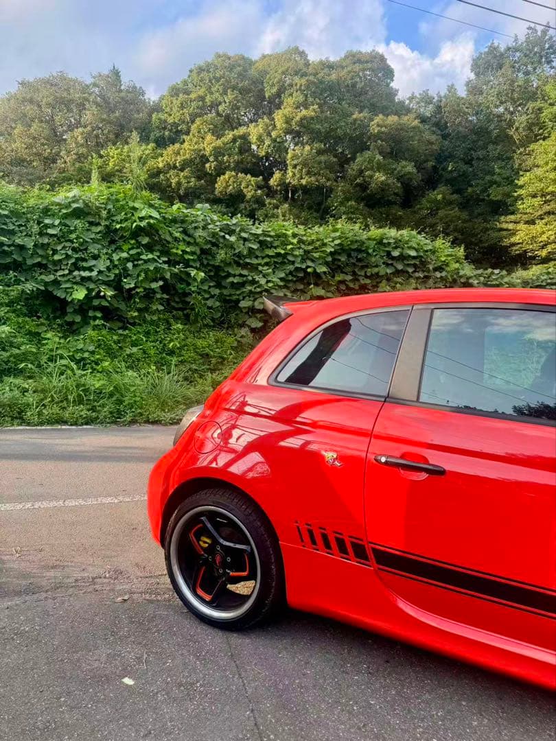 abarth アバルト 鍛造 ワンピース 17インチホイール 4本セット