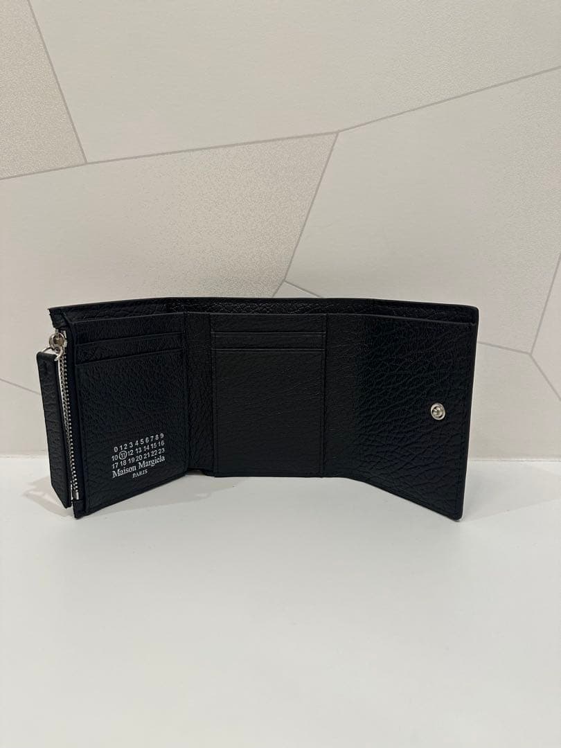 さ*き様 Maison Margiela ブラック 三つ折り財布