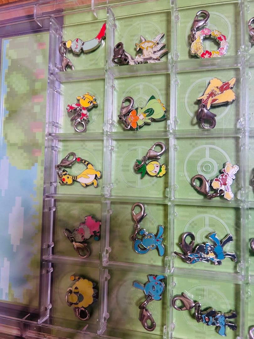 ポケモン メタルチャームセット ケース付き
