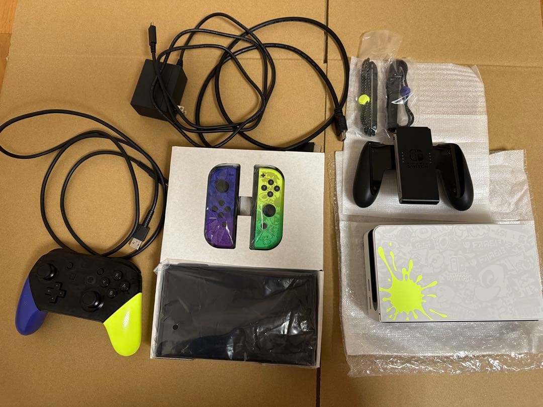 Switch本体(有機ELモデル) スプラトゥーン3エディション+プロコン
