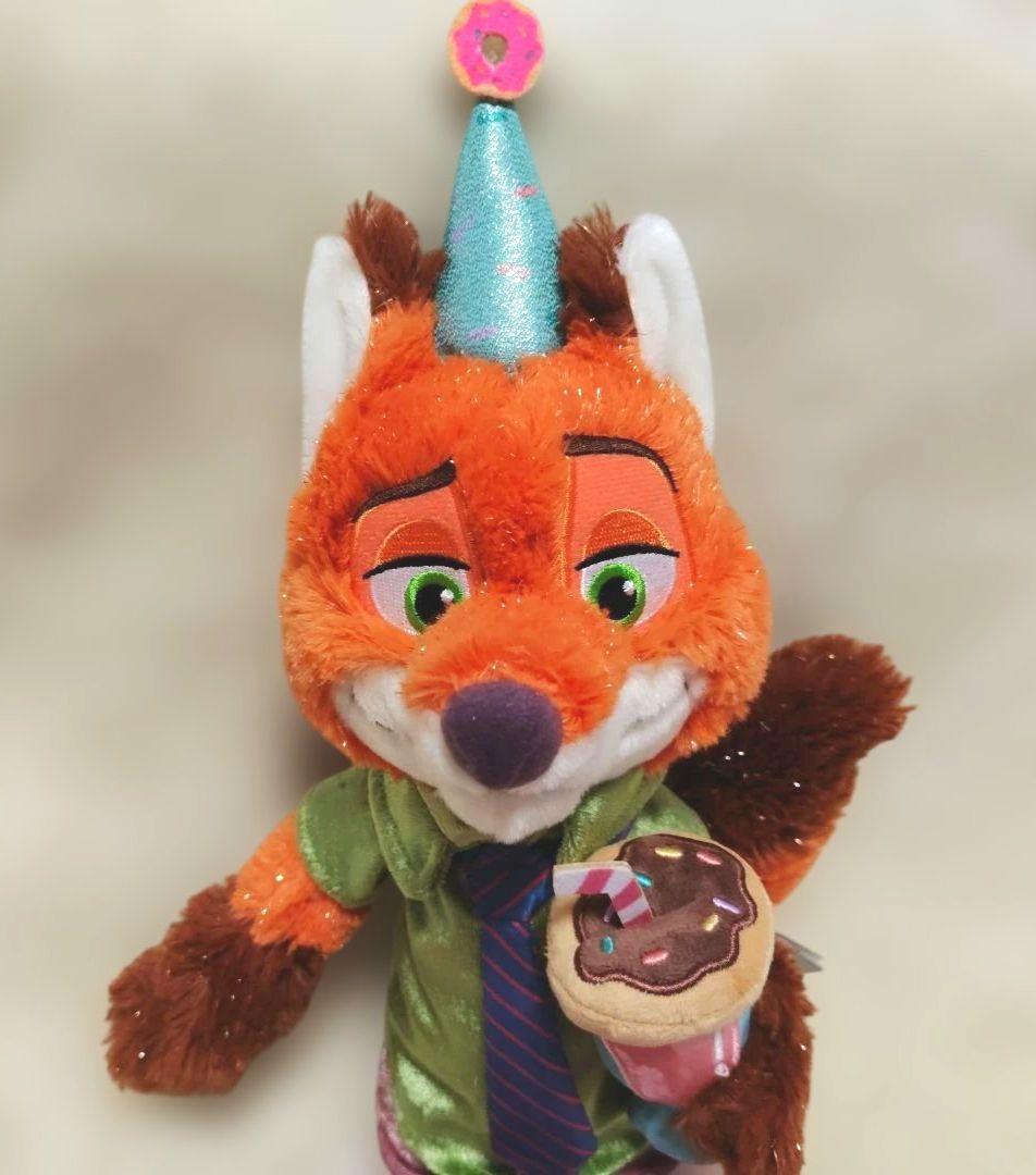 ニック・ワイルド ぬいぐるみ 10周年　ズートピア　ディズニー