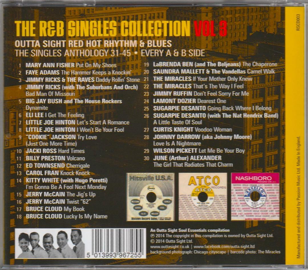 その他 Outta Sight The R&B Singles Collection