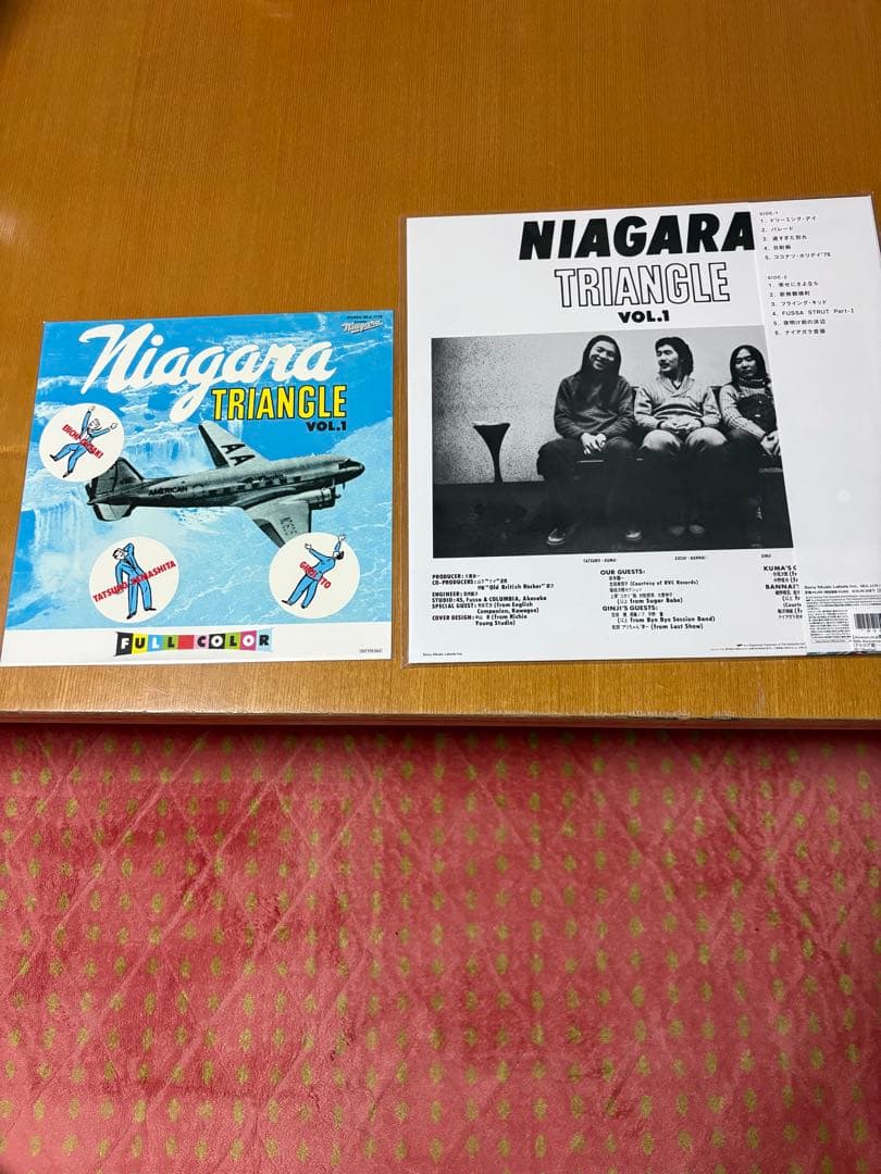 NIAGARA TRIANGLE Vol.1 50th アナログ　新品