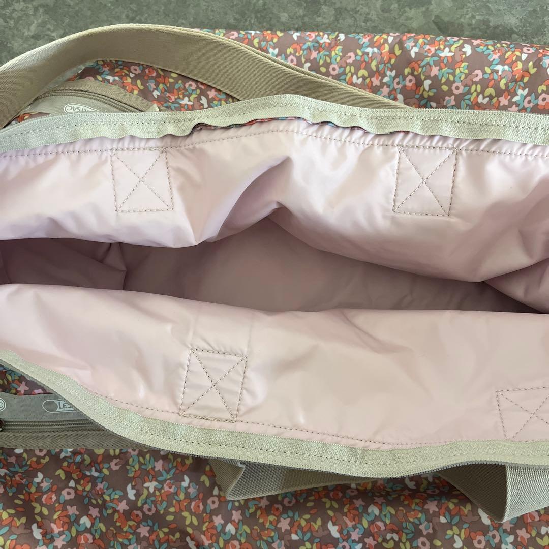 美品　レスポートサック　ウィークエンダー　XL 花柄 ボストンバッグ