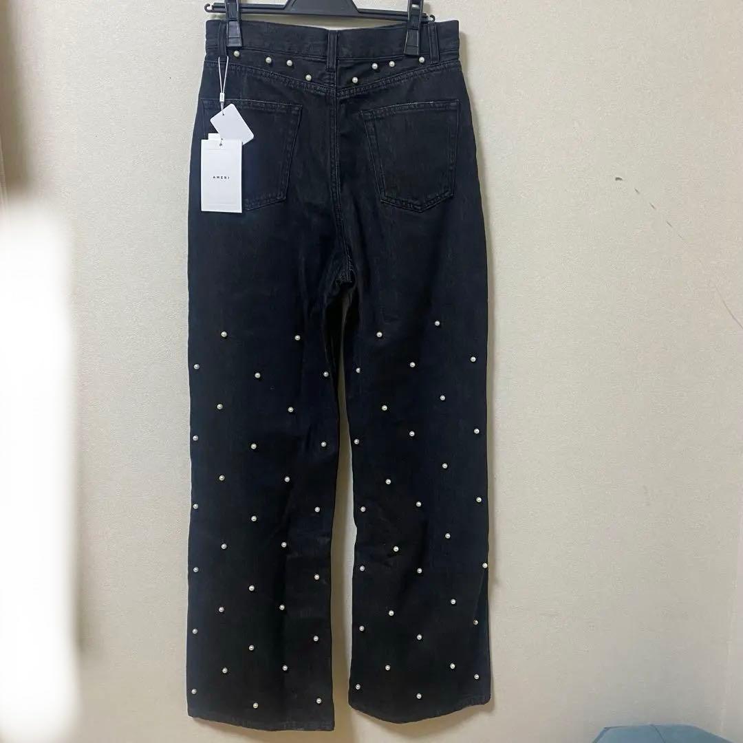 パンツ AMERI SCATTERED PEARL DENIM