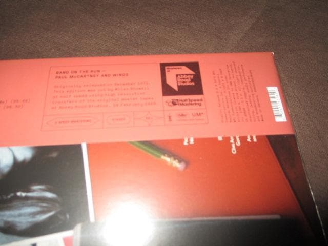 洋楽 paul mccartney band on the run RARE SET