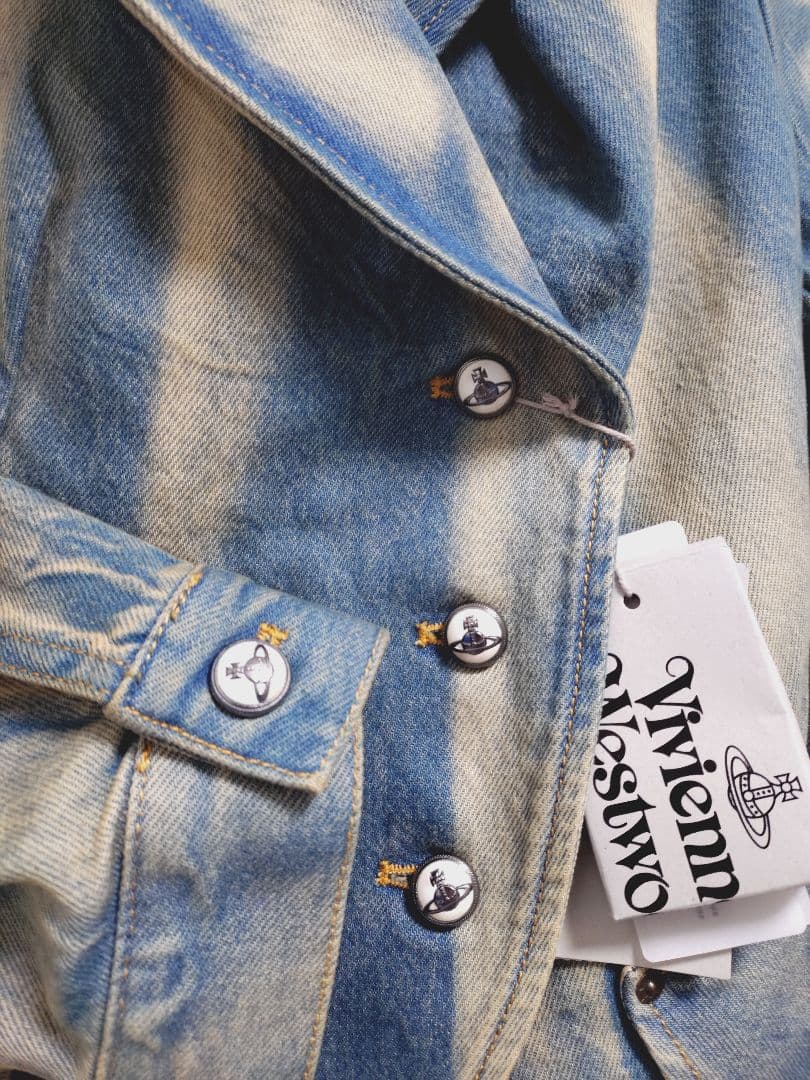 Vivienne Westwood テーラードジャケット デニムブルー【新品】