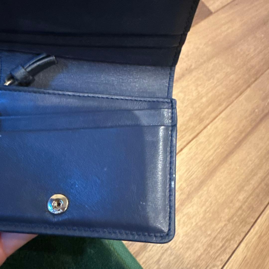Chloé ネイビー 二つ折り財布