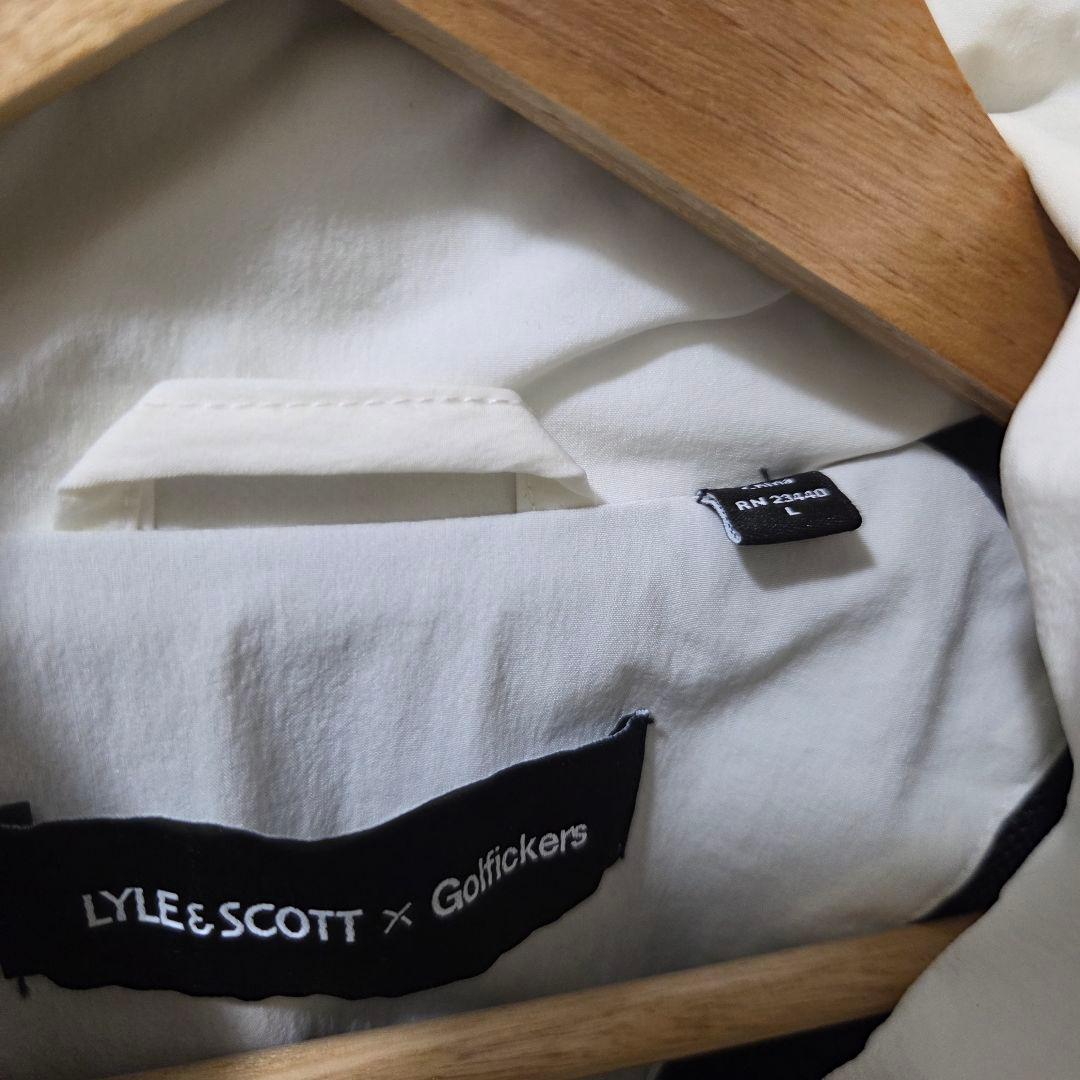 【美品】Golfickers ライルスコット ゴルフジャケット ブラック L