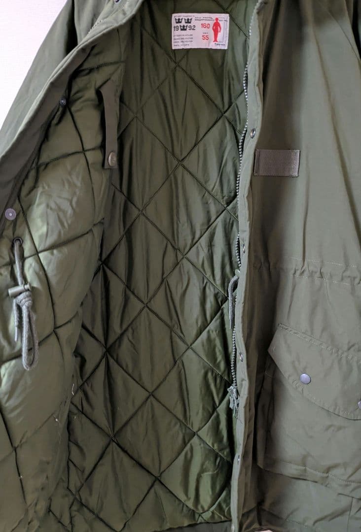 スウェーデン軍　 コールドウェザーパーカー　DuPont