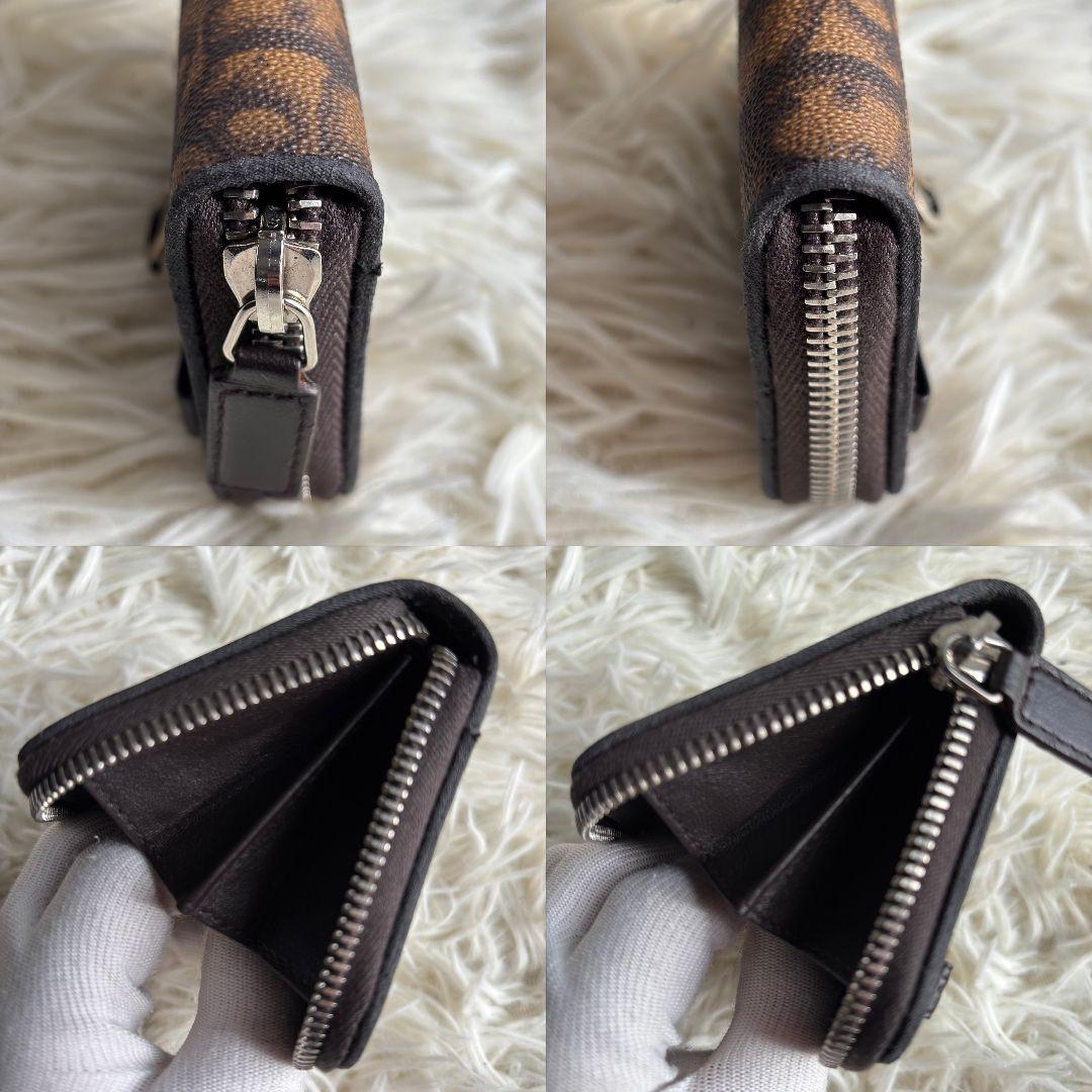 【激レア 美品】ディオール　ロマンティック　ミニ財布　トロッター　リボン　D金具