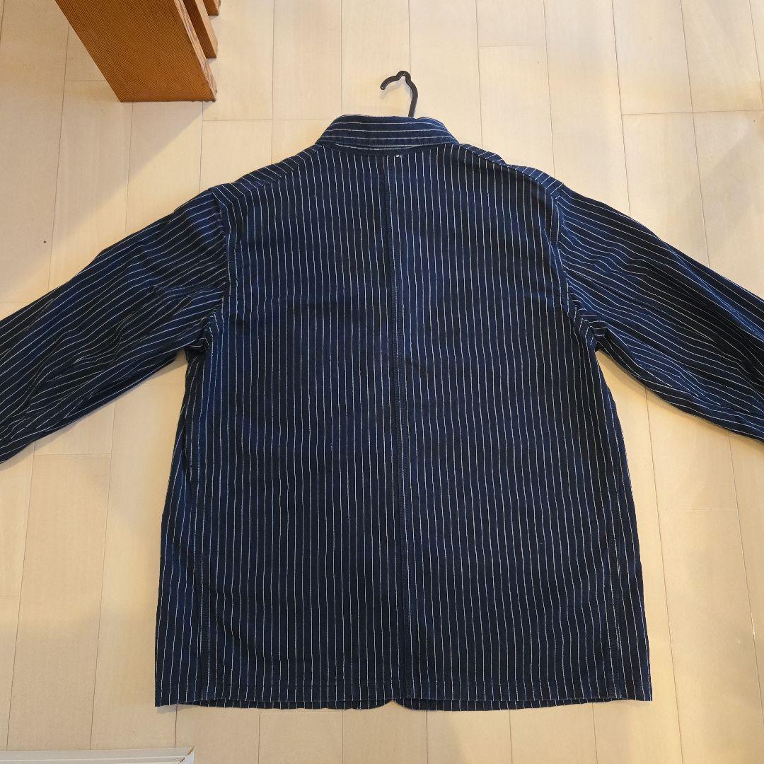 Lee DUNGAREES ロコジャケット カバーオール ストライプ