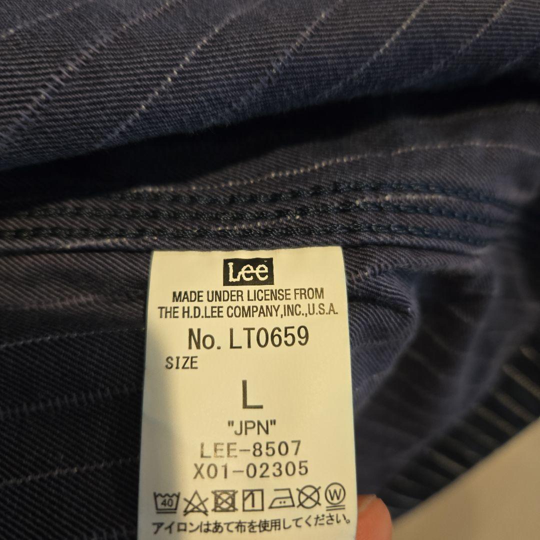 Lee DUNGAREES ロコジャケット カバーオール ストライプ
