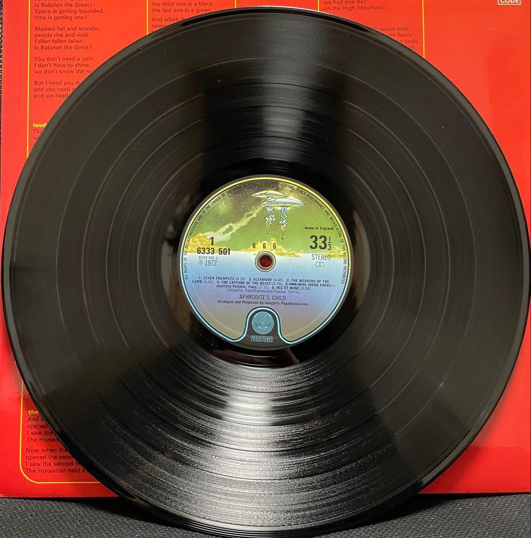 Aphrodite's Child 666 レコード