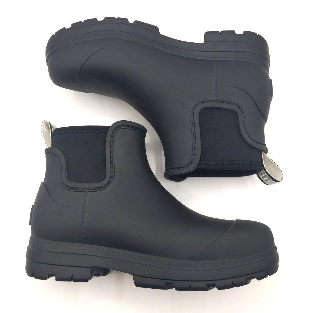 【美品】UGG アグ サイドゴアブーツ 22cm 黒ブラック レディース/キッズ