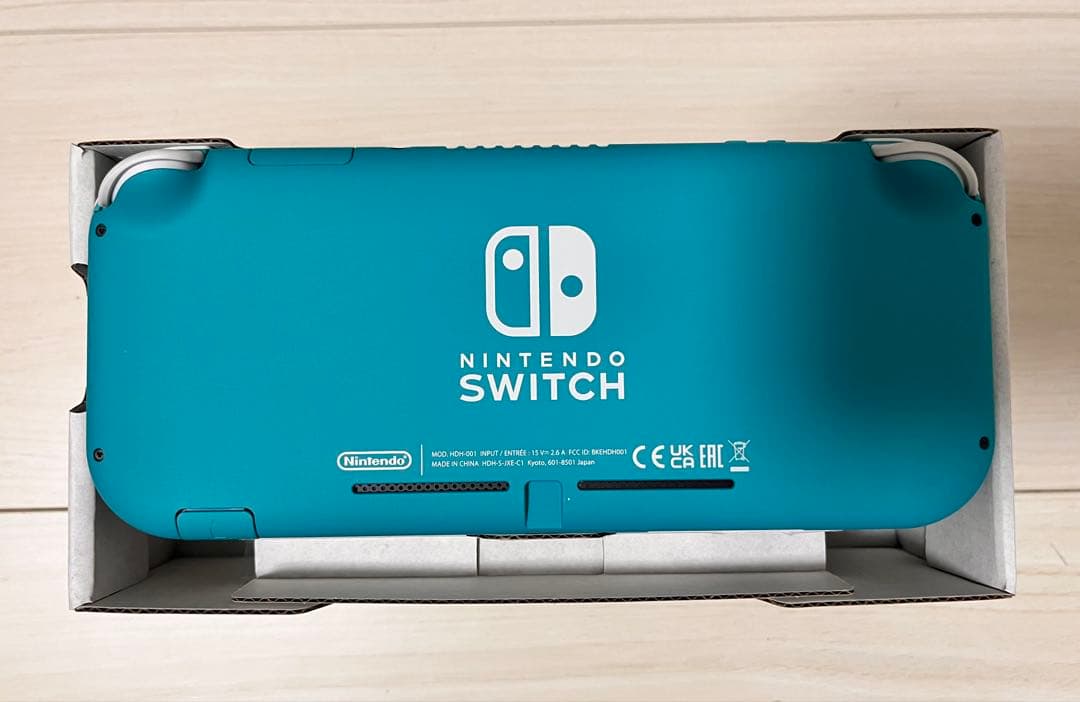 【ららちゃぼ様】Nintendo Switch Lite ターコイズ 本体 箱付