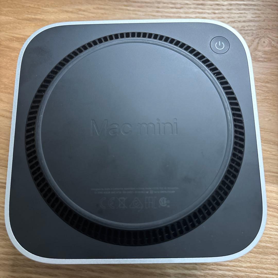 Macmini M4チップ　2024モデル 16GB 256GB